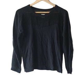 STELLA NORA | mesh style cutout top/blouse